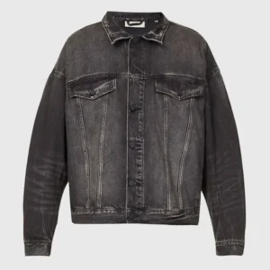ESSENTIALS Fear of God Denim Jacket Black