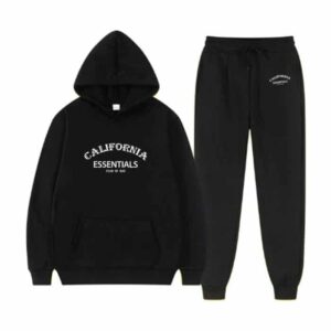 Essentials California Fear OF God Tracksuit Black