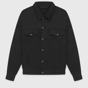 Essentials Fear of God Denim Jacke Jet Black