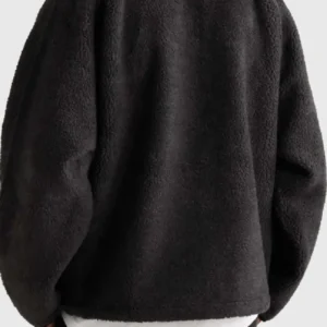 Essentials-Fear-of-God-Logo-Appliqued-Fleece-Jacket