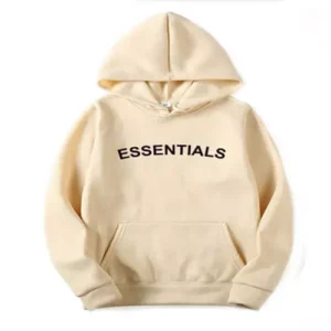 Essentials Beige Hoodie