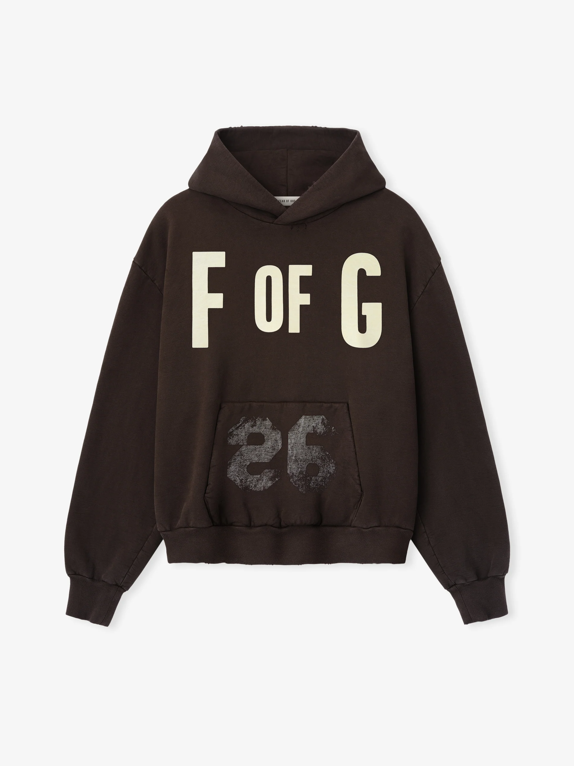 F Of G Classic Half Raglan Hoodie W/ Pocket