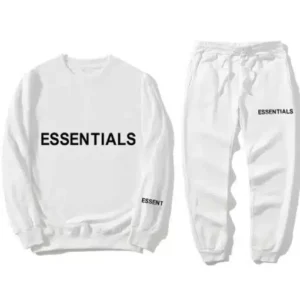 Essentials Fear of God Jogging Sweatshirts White Tracksuit