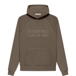 Essentials Fear of God Pullover Wood Hoodie